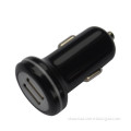 Private mould led light custom logo promotional dual usb car charger for apple ipad iphone 6 5 4